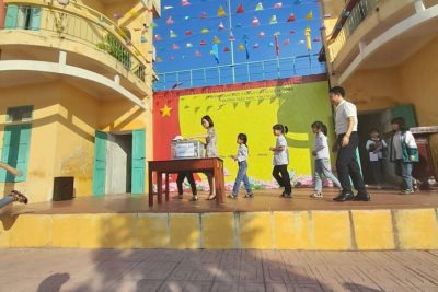 Trường tiểu học Thọ Nghiệp, Xuân Trường, Nam Định chung tay ủng hộ thiện nguyện “Đông ấm vùng cao”