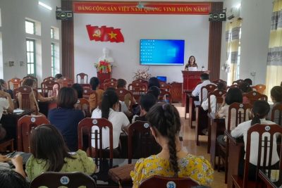 Sinh hoạt chuyên môn trước thềm năm học mới 2023-2024